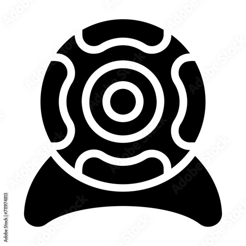 web cam Solid icon