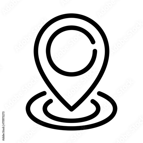 location Line Icon