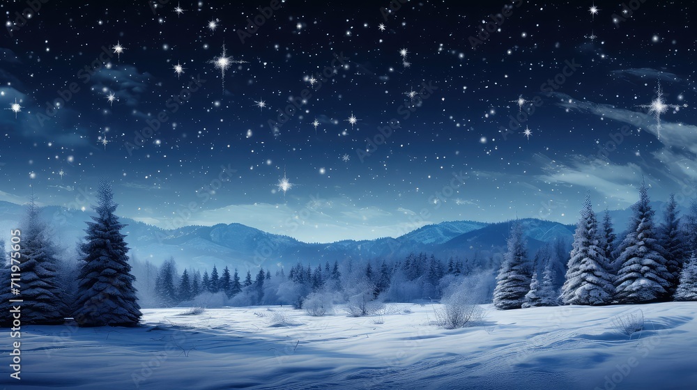 winter holiday stars background illustration christmas new, decorations glitter, sparkle lights winter holiday stars background