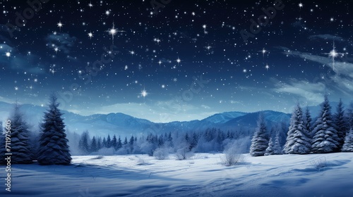 winter holiday stars background illustration christmas new, decorations glitter, sparkle lights winter holiday stars background © vectorwin