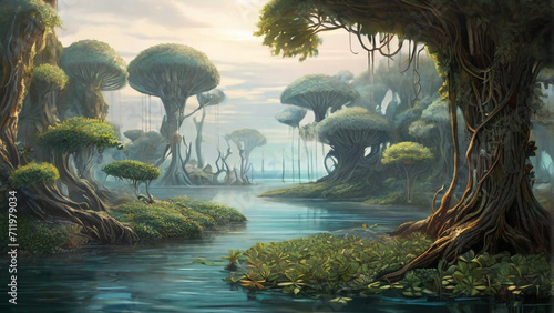 Fantasy Landscape Beyond Imagination.