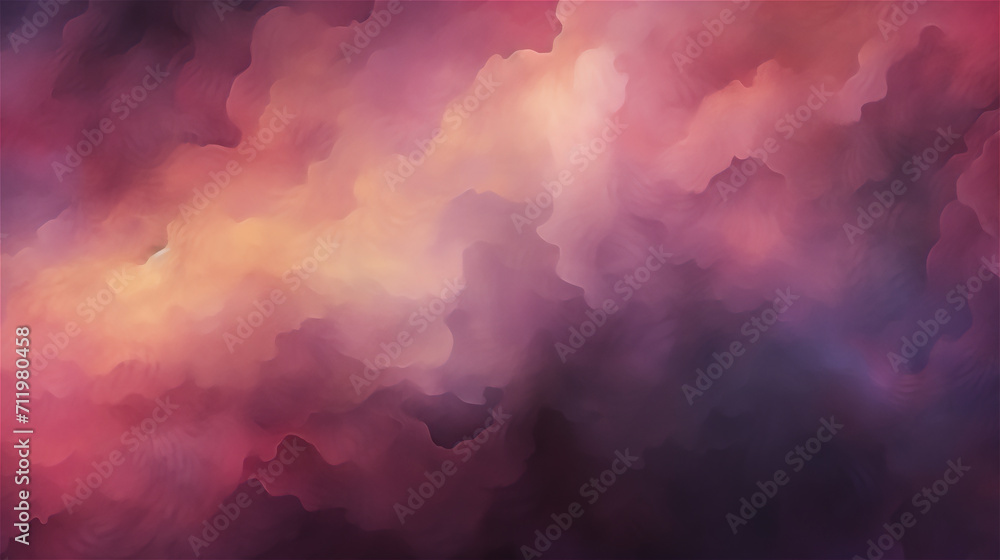 A Cosmic Aurora Gradient : Purple and red gradient moire background
