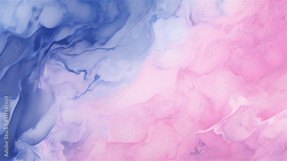 Fototapeta premium Whimsical Lavender Swirls: Pastel Wave in Pink and Blue 