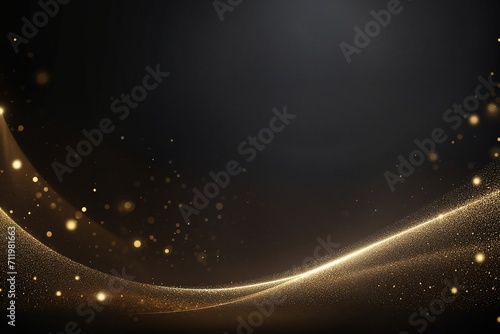 Golden background template photo