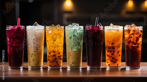Refreshing Iced Coffee Beverages