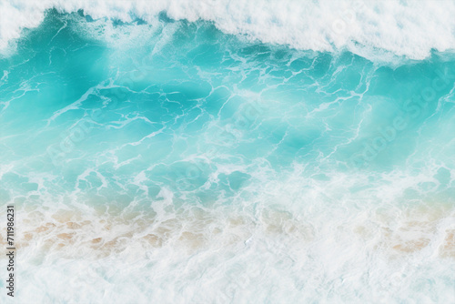 blue teal ocean waves beach background wall texture pattern seamless wallpaper