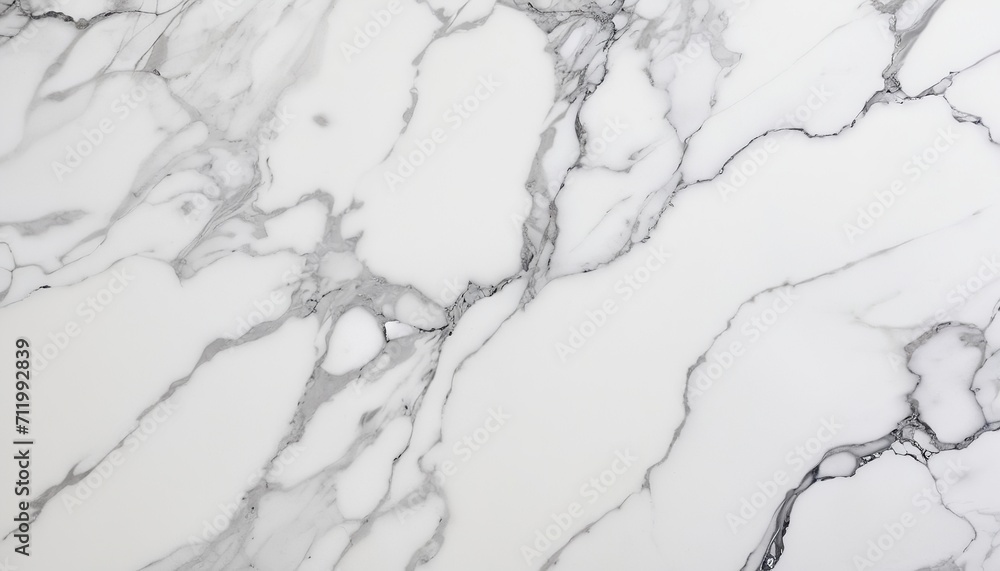 Realistic White Marble Surface Design