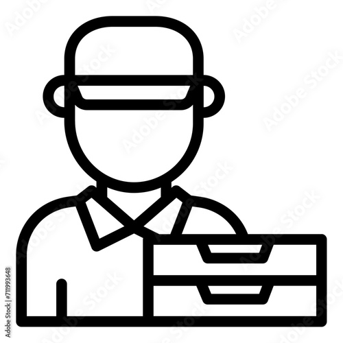 Food Deliveryman icon