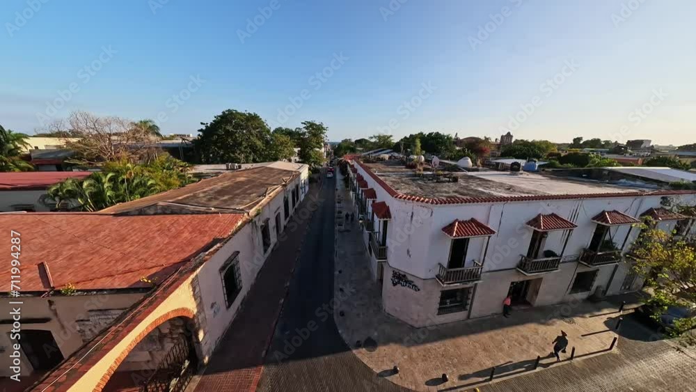 The cathedral building built during the colonial period in the city of Santo Domingo, Dominican Republic The cathedral building built during the colonial period in the city of Santo Domingo, Dominican Republic