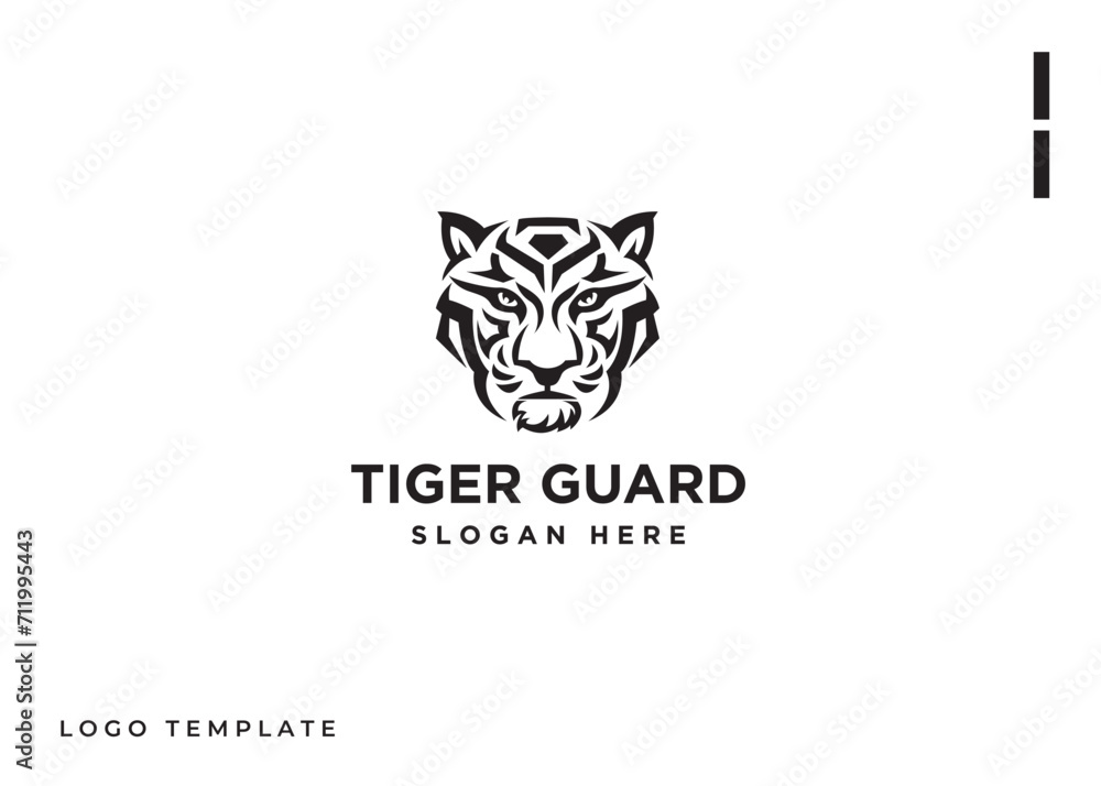 Guardian Tiger Logo Vector Guardian Tiger Logo Vector