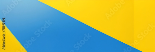 Abstrakter, verschwommener Verlaufsgitterhintergrund in blauen und gelben Farben der Nationalflagge der Ukraine. Poster- oder Bannervorlage. Leicht bearbeitbare Vektorillustration in sanften Farben oh photo