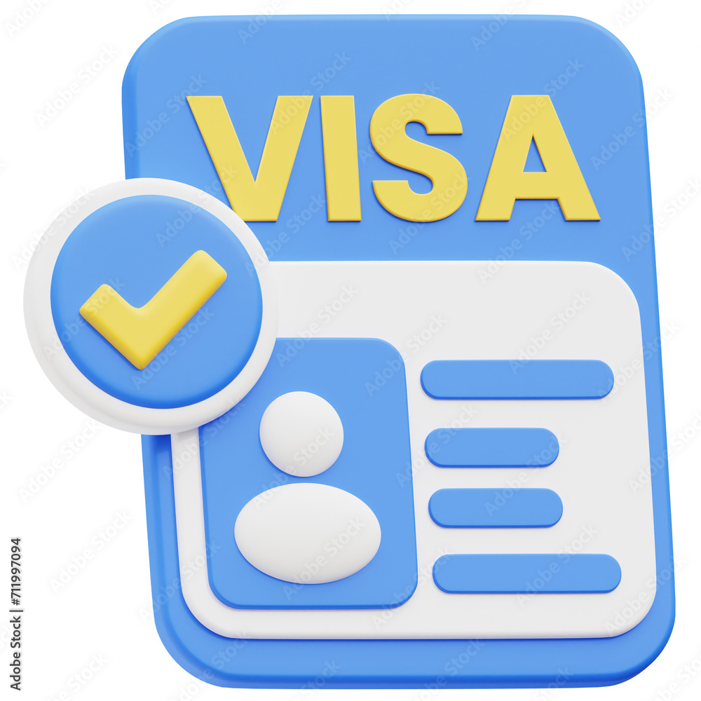 Visa Application 3d icon illustration. Great for business, technology, company, websites, apps, education, marketing and promotion. Travel 3d graphics. Visa Application 3d icon illustration. Great for business, technology, company, websites, apps, education, marketing and promotion. Travel 3d graphics.