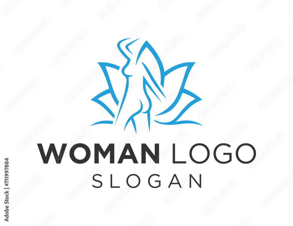 Fototapeta premium Logo design about Woman on a white background. made using the CorelDraw application.