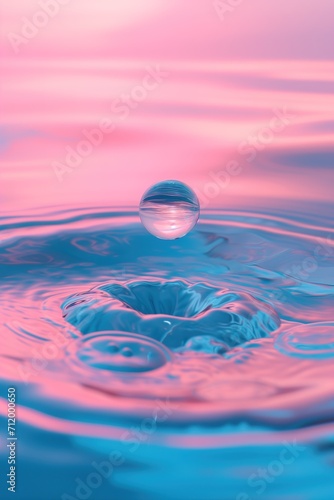 water droplet & water splash