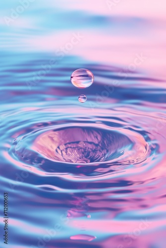 water droplet & water splash