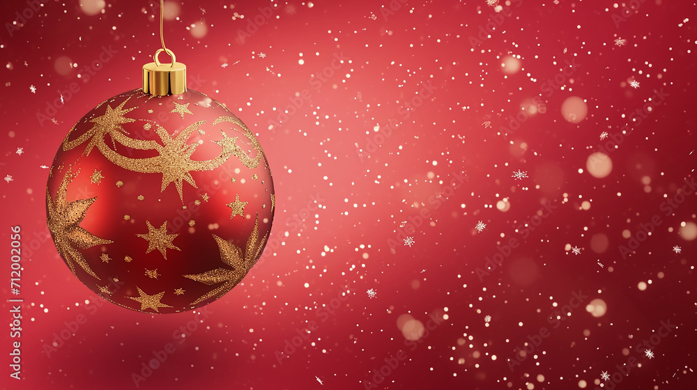 Merry Christmas with balls Merry Christmas with balls
