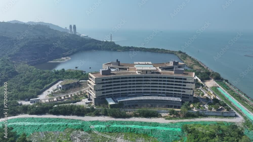 Tuen Mun Tsang Tsui Columbarium,a green funeral cemetery graveyard in ...