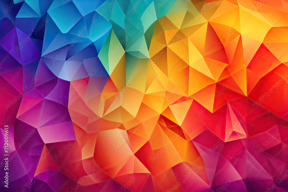 3D Geometric Polygon Texture, Abstract Background with Autumn Patterns and Pride Colors for Black History Month 3D Geometric Polygon Texture, Abstract Background with Autumn Patterns and Pride Colors for Black History Month