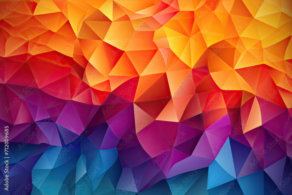 3D Geometric Polygon Texture, Abstract Background with Autumn Patterns and Pride Colors for Black History Month 3D Geometric Polygon Texture, Abstract Background with Autumn Patterns and Pride Colors for Black History Month