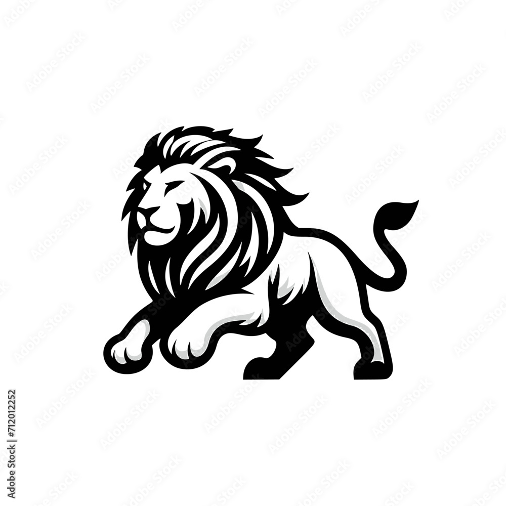 Vector Logo of a running Lion. Symbolizing Strength, Leadership, and Nobility. Versatile Design Perfect for Logos, Branding, and Marketing Initiatives. High Quality Illustration on white background. Vector Logo of a running Lion. Symbolizing Strength, Leadership, and Nobility. Versatile Design Perfect for Logos, Branding, and Marketing Initiatives. High Quality Illustration on white background.
