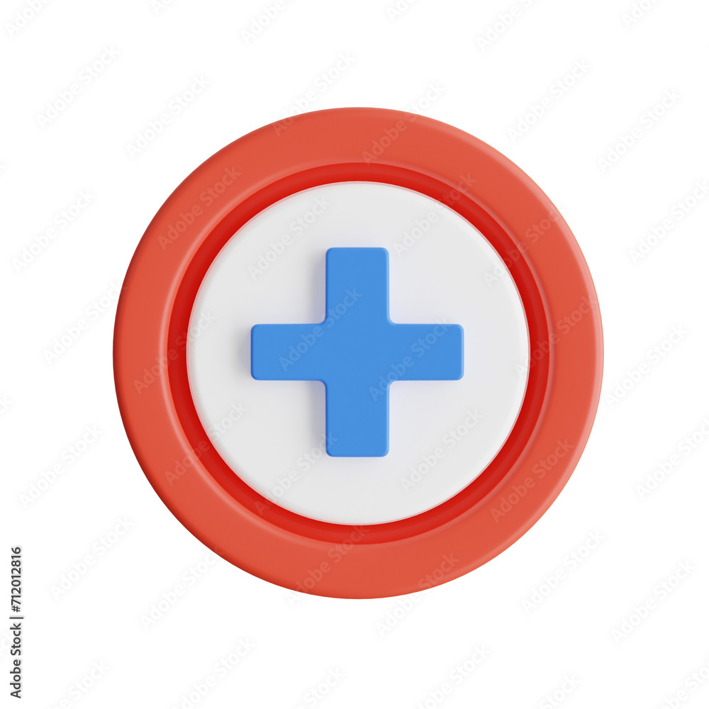 3D Hospital Sign Model Guidance for Patients. 3d illustration, 3d element, 3d rendering. 3d visualization isolated on a transparent background 3D Hospital Sign Model Guidance for Patients. 3d illustration, 3d element, 3d rendering. 3d visualization isolated on a transparent background