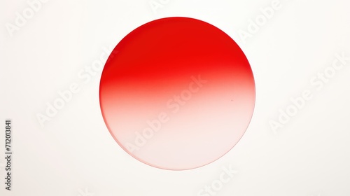 bold circle red background illustration vibrant abstract, geometric texture, modern minimal bold circle red background
