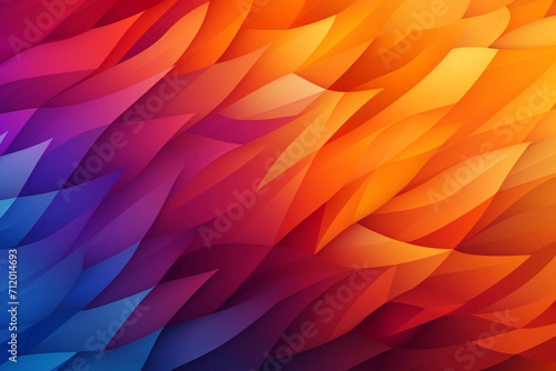 3D Geometric Polygon Texture, Abstract Background with Autumn Patterns and Pride Colors for Black History Month