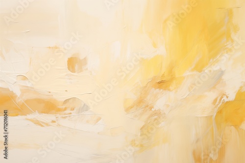 Abstract yellow and white
