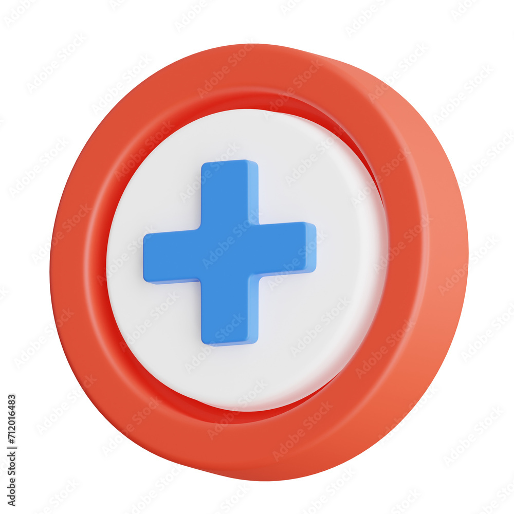 3D Hospital Sign Model Guidance for Patients. 3d illustration, 3d element, 3d rendering. 3d visualization isolated on a transparent background 3D Hospital Sign Model Guidance for Patients. 3d illustration, 3d element, 3d rendering. 3d visualization isolated on a transparent background