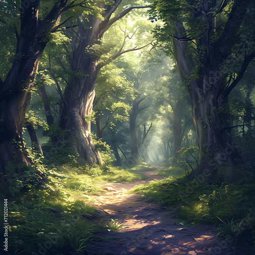 Way in the Forest