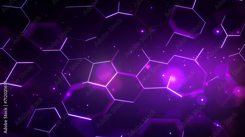 dark violet hexagonal technology abstract background dark violet hexagonal technology abstract background