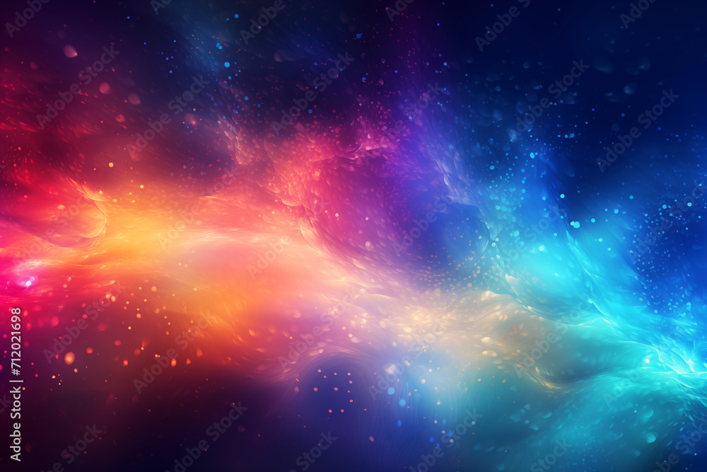abstract light colorful background with dark background