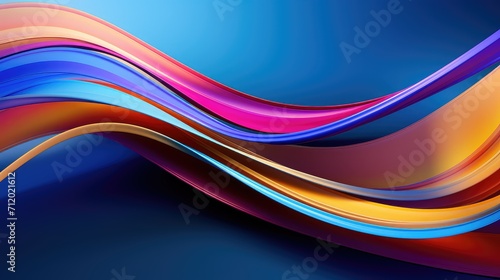 colorful line dynamic background illustration geometric sleek, trendy artistic, fluid movement colorful line dynamic background