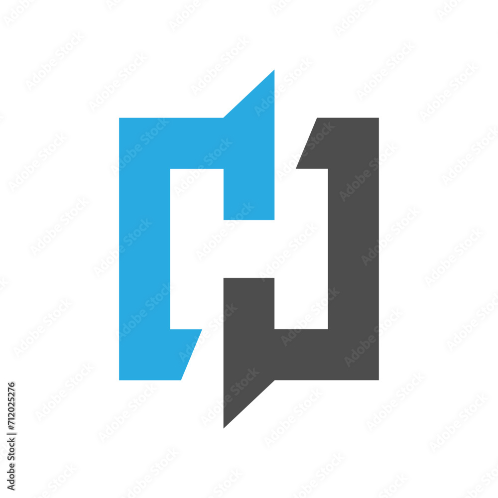 Letter H logo icon Letter H logo icon