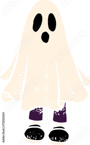 Halloween Ghost Mascot