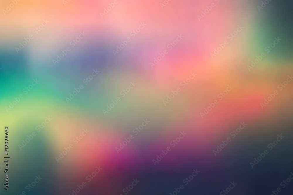 Blur Abstract Background. Colorful Gradient Defocused Backdrop. Simple Trendy Design Element For You Project, Banner, Wallpaper. Beautiful De-focused Soft Blurred Image