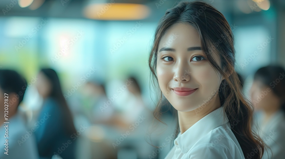 portrait of a successful businesswoman at a modern office. portrait of a successful businesswoman at a modern office.
