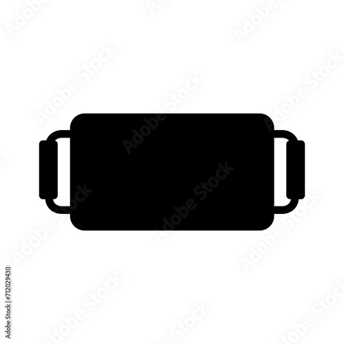 tray icon logo vector image