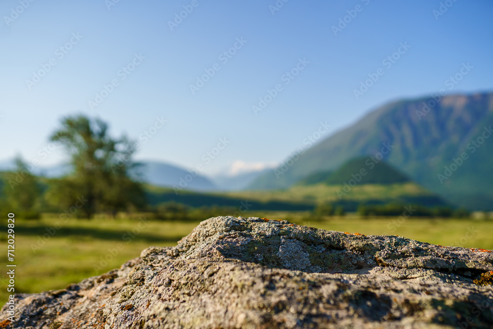 surface of stone in the mountains