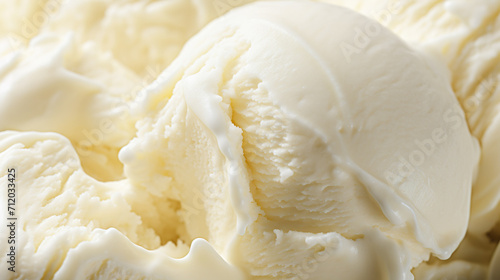 バニラアイスクリームの背景 photo