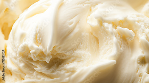 バニラアイスクリームの背景 photo