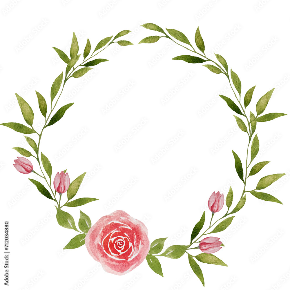 wreath of roses