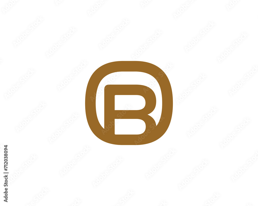 BO OB LOGO DESIGN VECTOR TEMPLATE BO OB LOGO DESIGN VECTOR TEMPLATE