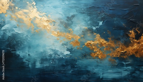 grunge background with golden shades. Created with Ai