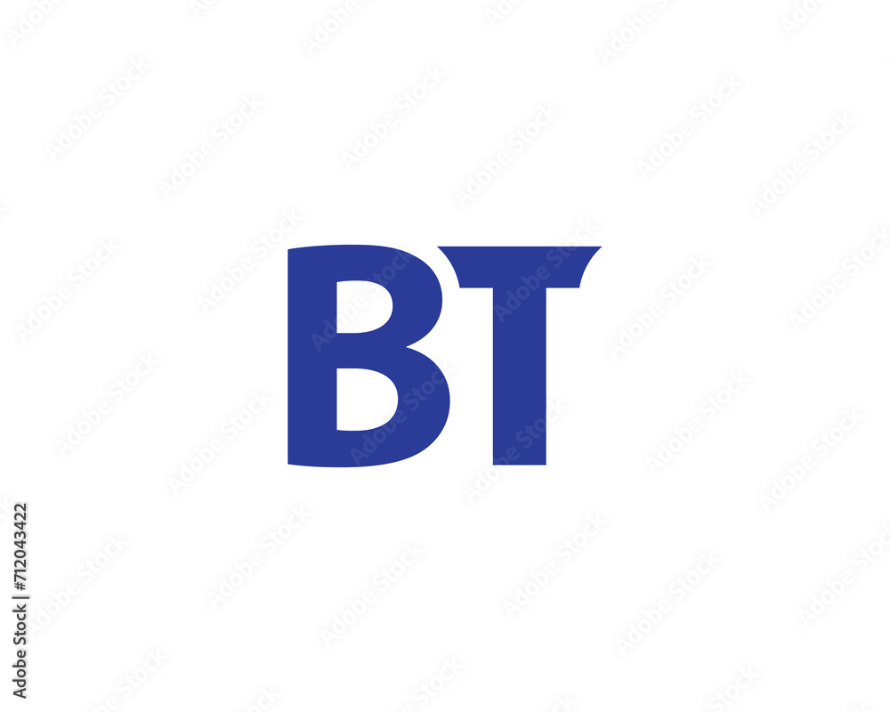 BT LOGO DESIGN VECTOR TEMPLATE BT LOGO DESIGN VECTOR TEMPLATE