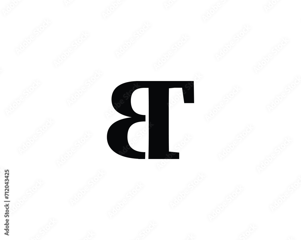 BT LOGO DESIGN VECTOR TEMPLATE BT LOGO DESIGN VECTOR TEMPLATE