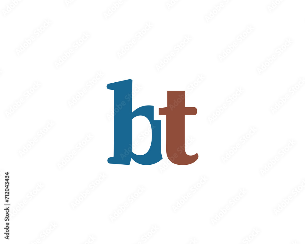 BT LOGO DESIGN VECTOR TEMPLATE BT LOGO DESIGN VECTOR TEMPLATE