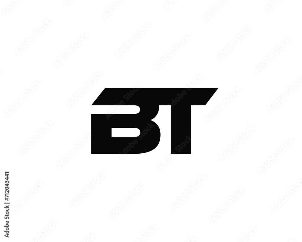 BT LOGO DESIGN VECTOR TEMPLATE BT LOGO DESIGN VECTOR TEMPLATE