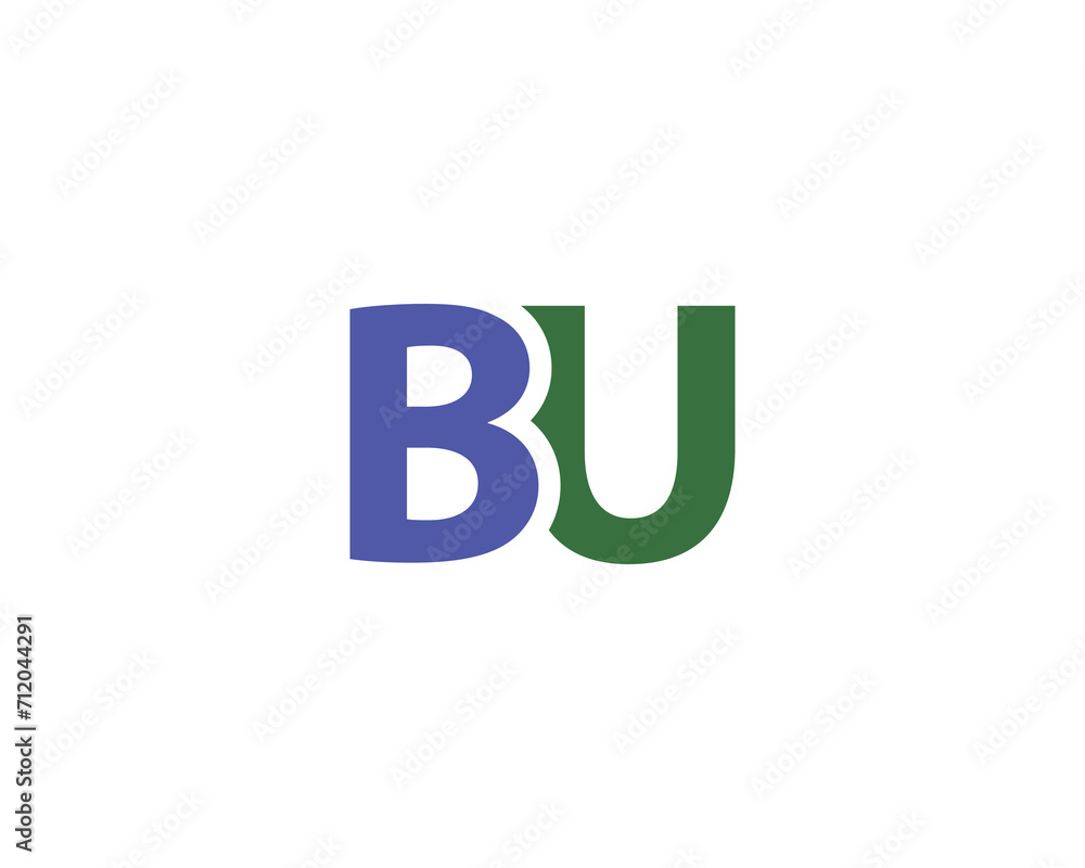 BU LOGO DESIGN VECTOR TEMPLATE BU LOGO DESIGN VECTOR TEMPLATE