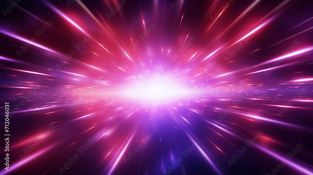 Naklejka premium abstract holiday background with blurred rays and space